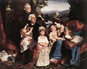 COPLEY, John Singleton The Copley Family dsf painting
